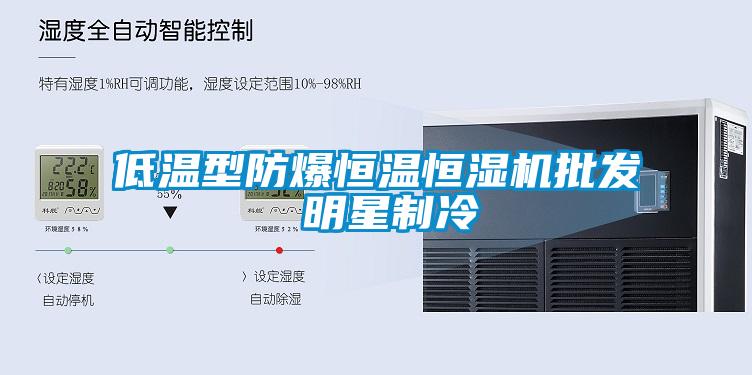 低温型防爆恒温恒湿机批发 明星制冷