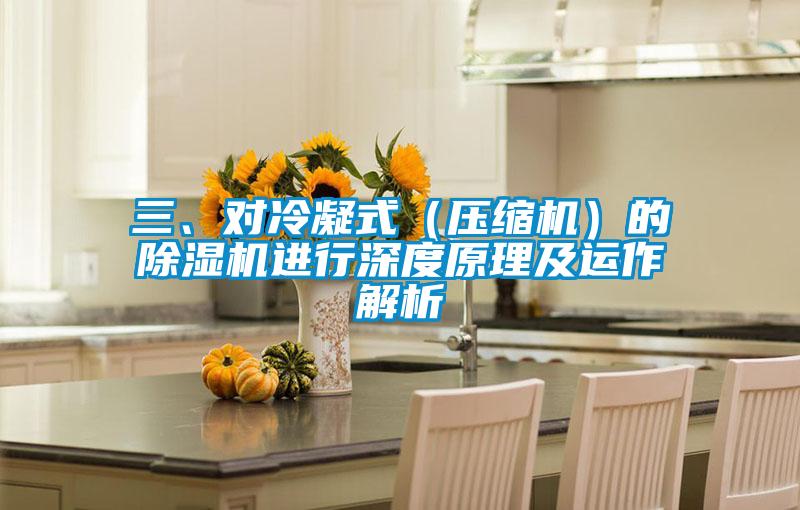 三、对冷凝式（压缩机）的除湿机进行深度原理及运作解析