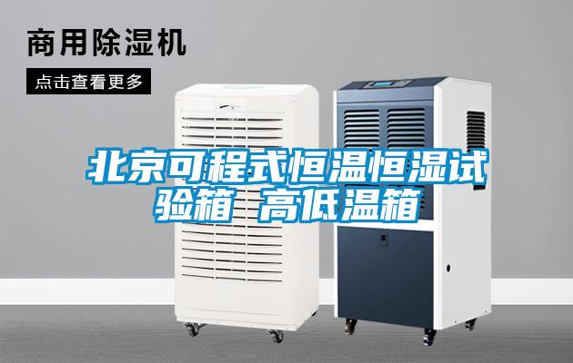 北京可程式恒温恒湿试验箱 高低温箱