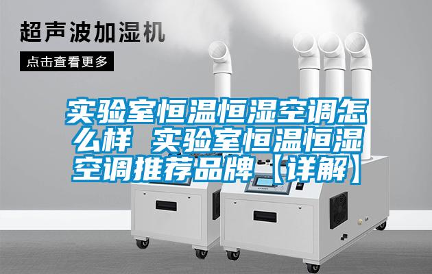 实验室恒温恒湿空调怎么样 实验室恒温恒湿空调推荐品牌【详解】