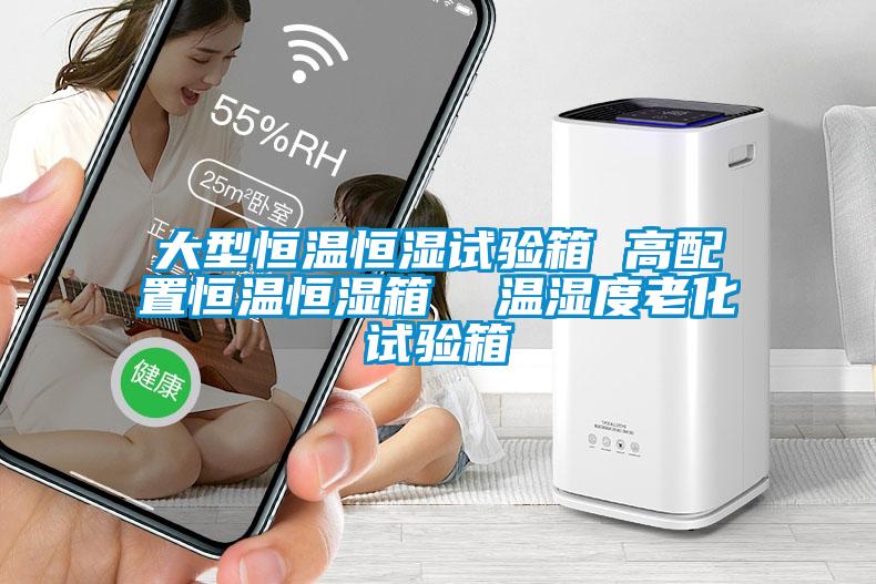 大型恒温恒湿试验箱 高配置恒温恒湿箱  温湿度老化试验箱