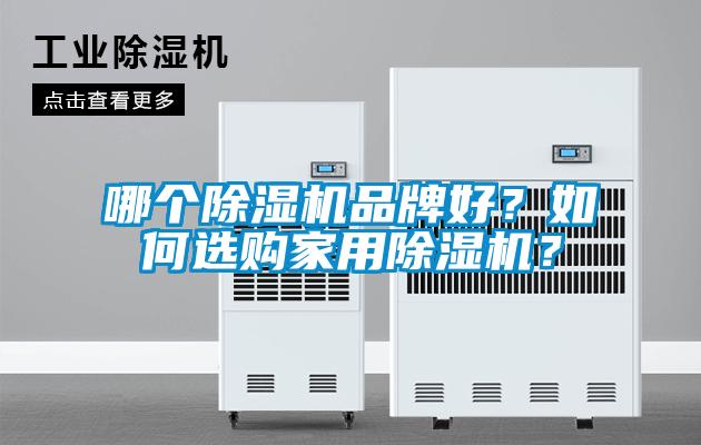 哪个除湿机品牌好？如何选购家用除湿机？