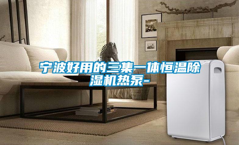 宁波好用的三集一体恒温除湿机热泵-