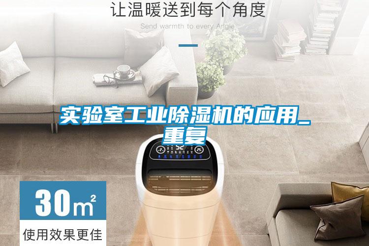 实验室工业除湿机的应用_重复