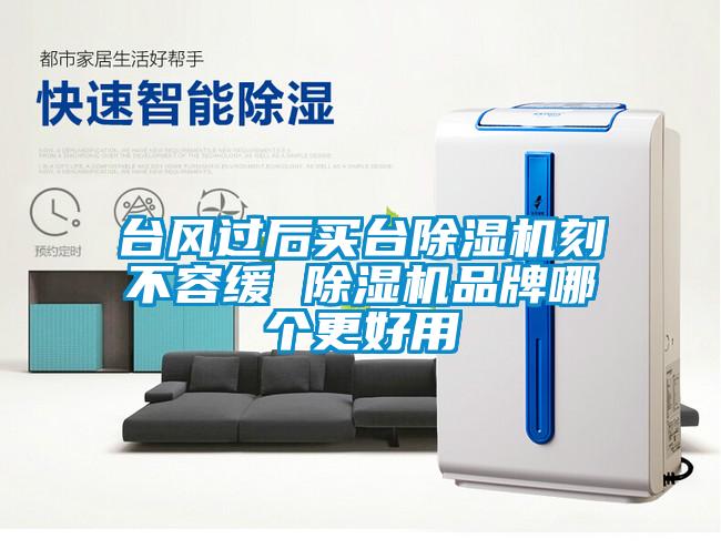 台风过后买台除湿机刻不容缓 除湿机品牌哪个更好用