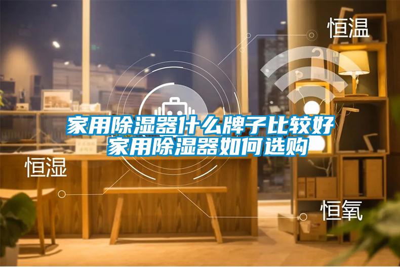 家用除湿器什么牌子比较好 家用除湿器如何选购