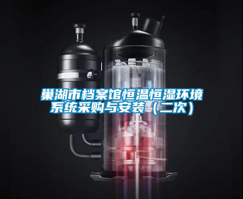 巢湖市档案馆恒温恒湿环境系统采购与安装（二次）