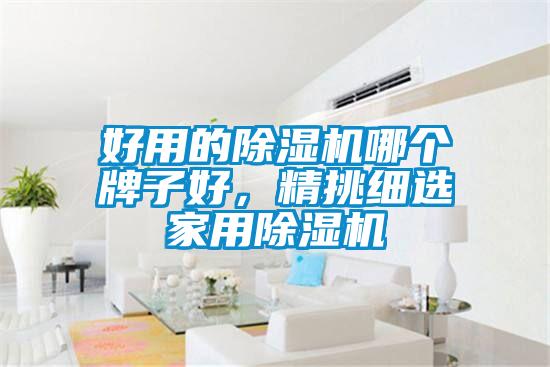 好用的除湿机哪个牌子好，精挑细选家用除湿机