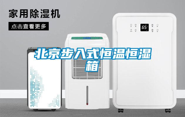 北京步入式恒温恒湿箱