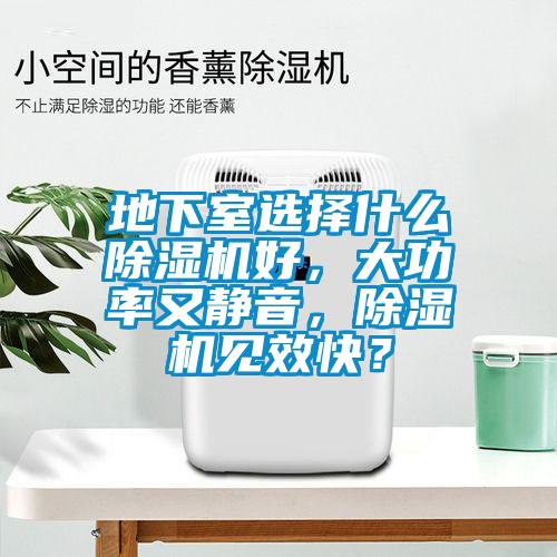 地下室选择什么除湿机好，大功率又静音，除湿机见效快？