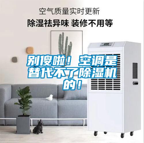 别傻啦！空调是替代不了除湿机的！