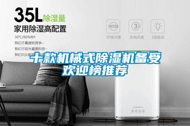 十款机械式除湿机备受欢迎榜推荐