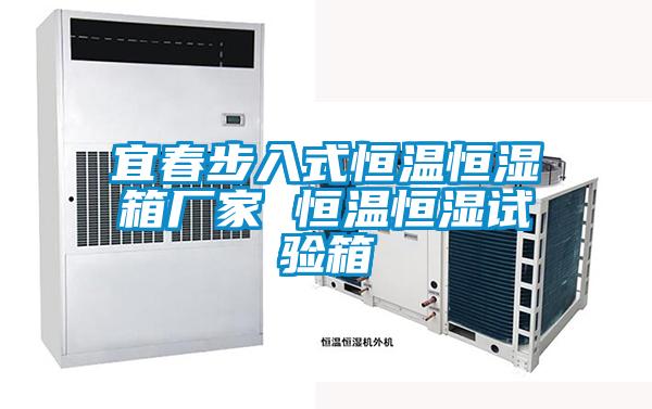 宜春步入式恒温恒湿箱厂家 恒温恒湿试验箱