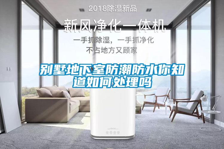 别墅地下室防潮防水你知道如何处理吗