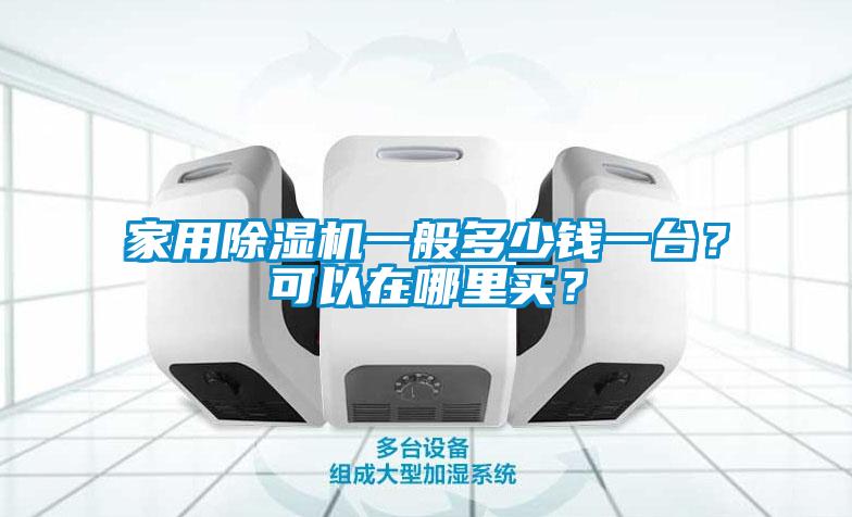 家用除湿机一般多少钱一台？可以在哪里买？