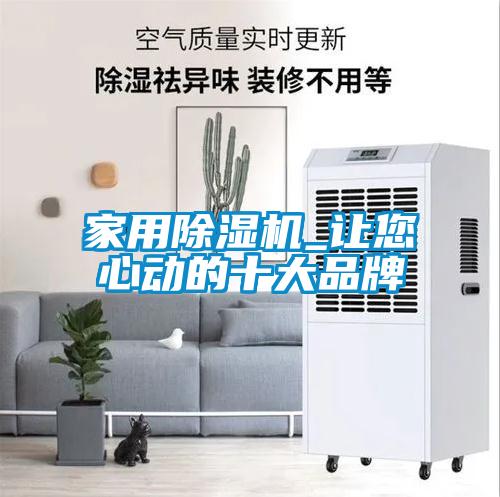 家用除湿机_让您心动的十大品牌