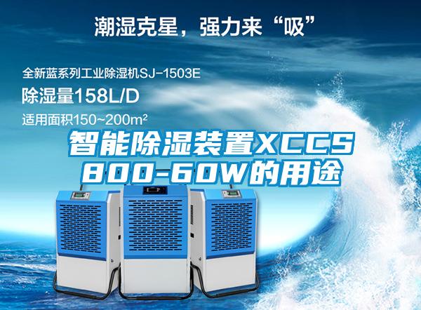 智能除湿装置XCCS800-60W的用途