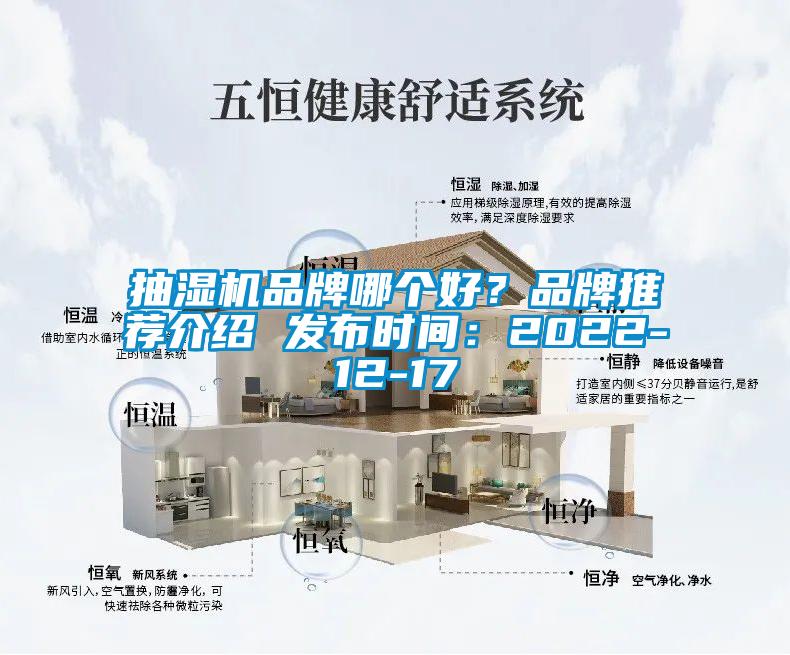 抽湿机品牌哪个好？品牌推荐介绍 发布时间：2022-12-17