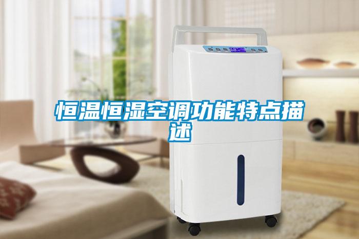 恒温恒湿空调功能特点描述
