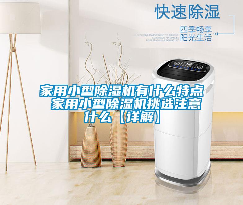 家用小型除湿机有什么特点 家用小型除湿机挑选注意什么【详解】