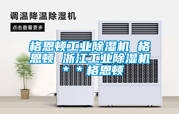 格恩顿工业除湿机 格恩顿 浙江工业除湿机＊＊格恩顿