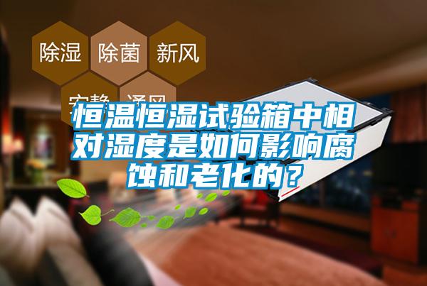 恒温恒湿试验箱中相对湿度是如何影响腐蚀和老化的？