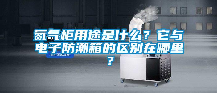 氮气柜用途是什么？它与电子防潮箱的区别在哪里？
