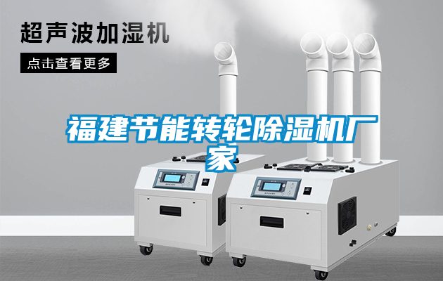 福建节能转轮除湿机厂家