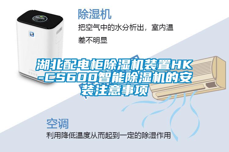 湖北配电柜除湿机装置HK-CS600智能除湿机的安装注意事项