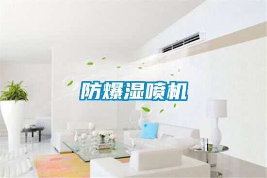 防爆湿喷机