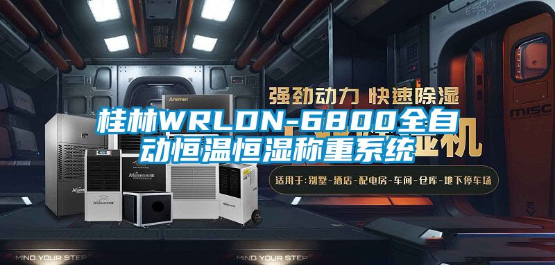 桂林WRLDN-6800全自动恒温恒湿称重系统