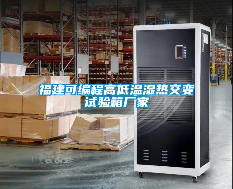 福建可编程高低温湿热交变试验箱厂家