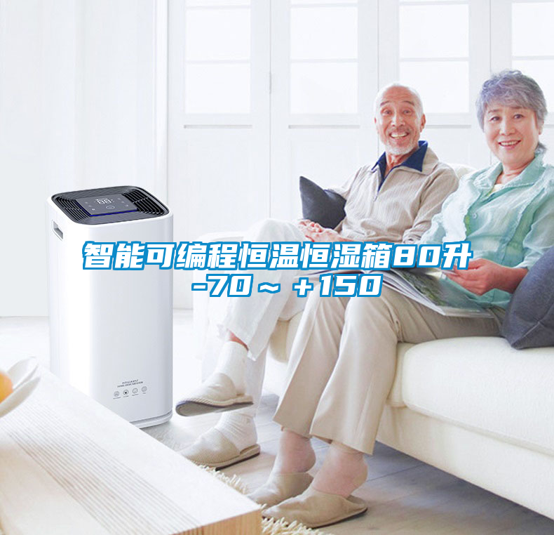 智能可编程恒温恒湿箱80升 -70～＋150℃