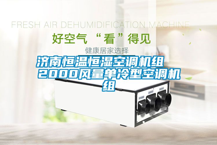 济南恒温恒湿空调机组  2000风量单冷型空调机组