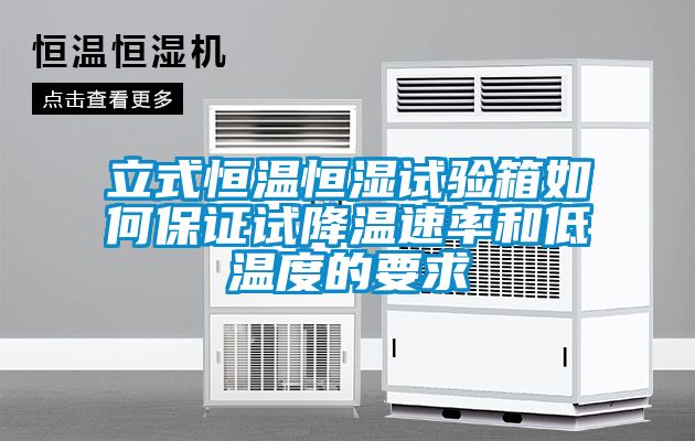 立式恒温恒湿试验箱如何保证试降温速率和低温度的要求