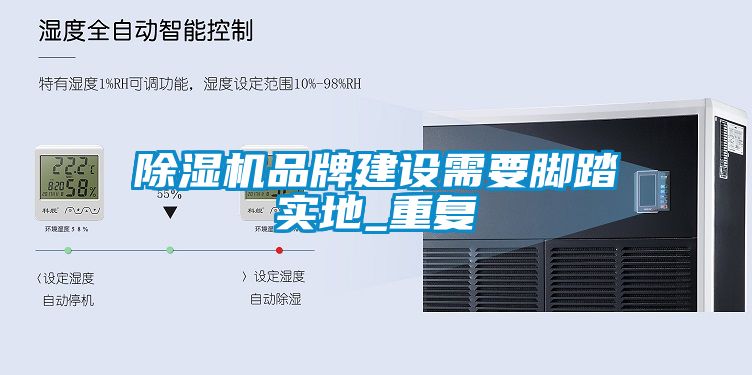 除湿机品牌建设需要脚踏实地_重复