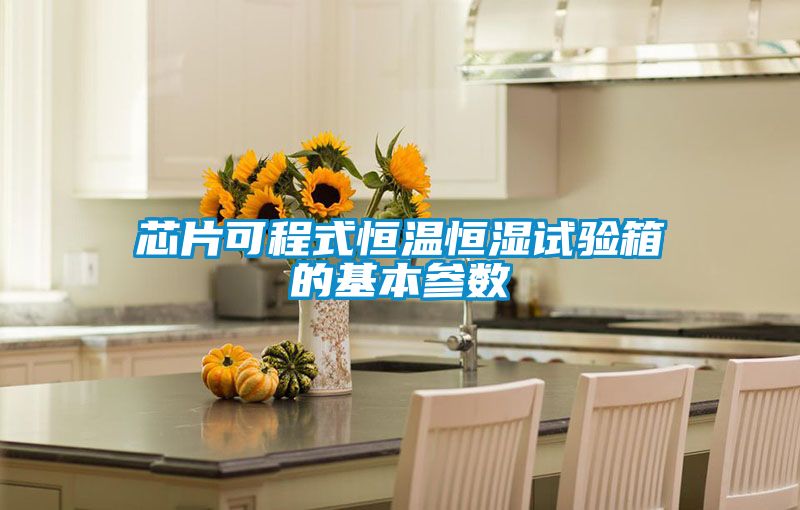 芯片可程式恒温恒湿试验箱的基本参数