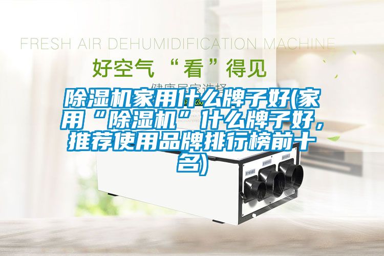 除湿机家用什么牌子好(家用“除湿机”什么牌子好，推荐使用品牌排行榜前十名)