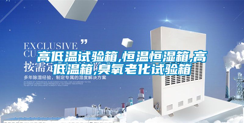 高低温试验箱,恒温恒湿箱,高低温箱,臭氧老化试验箱