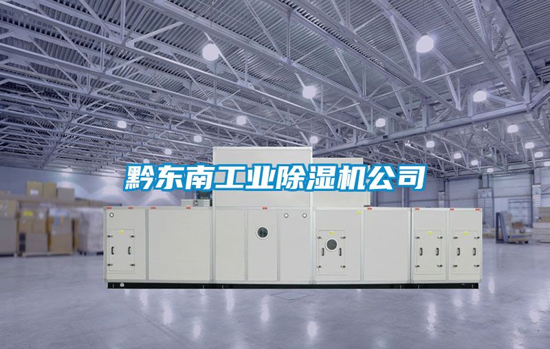 黔东南工业除湿机公司