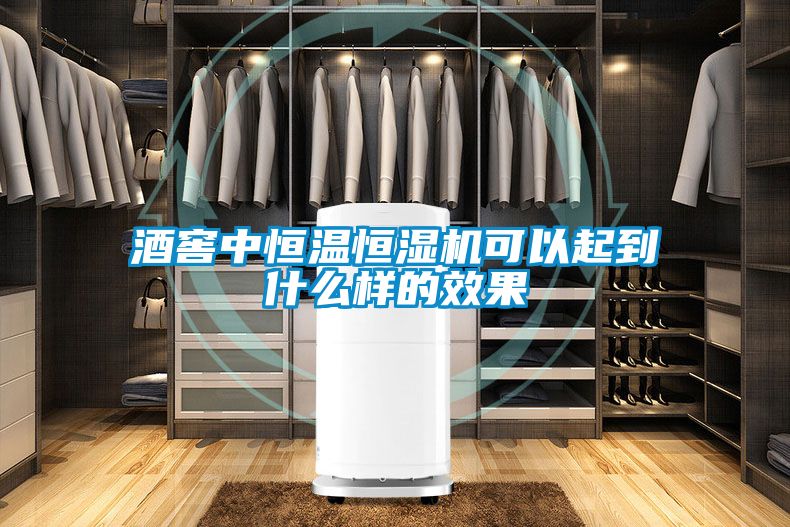 酒窖中恒温恒湿机可以起到什么样的效果