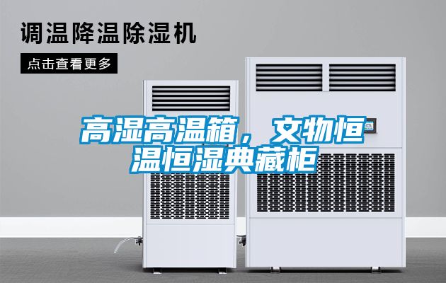 高湿高温箱，文物恒温恒湿典藏柜